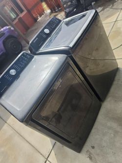 Secadora de gas y Lavadora Samsung
