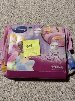 Disney Princess Full Sheet Set