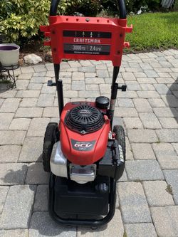 Craftsman 3000 PSI Pressure Washer Honda Engine New Wand And 50’ Hose
