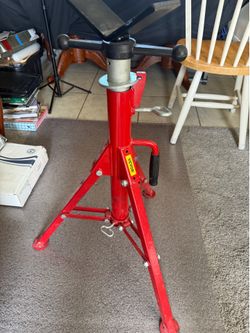 VEVOR Adjustable V-Head Pipe Stand / Pipe Jack Stand 28”–52”