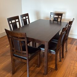 Dining Table With 6 Chairs