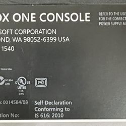 Xbox One Console with games