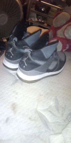 Air Jordan Sneakers Black and Grey