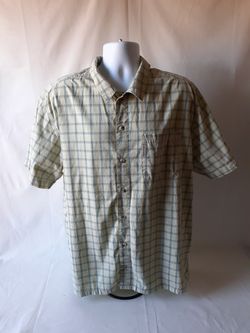 Columbia men's short sleeve button down shirt size XL