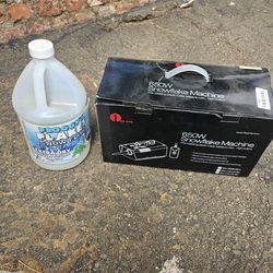 650W Snowflake Machine & snowflake liquid