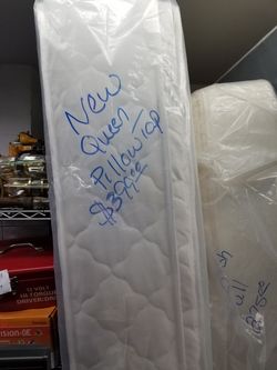 Brand new plush pillowtop queen mattress set. $53 take home layaway