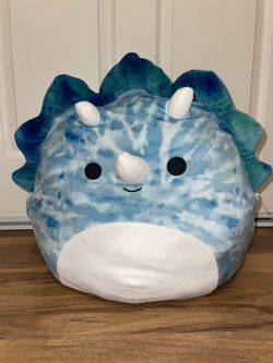 Squishmallow- Jerome Blue Triceratopa 
