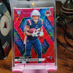 TreVeyon Henderson Red Scope Rookie