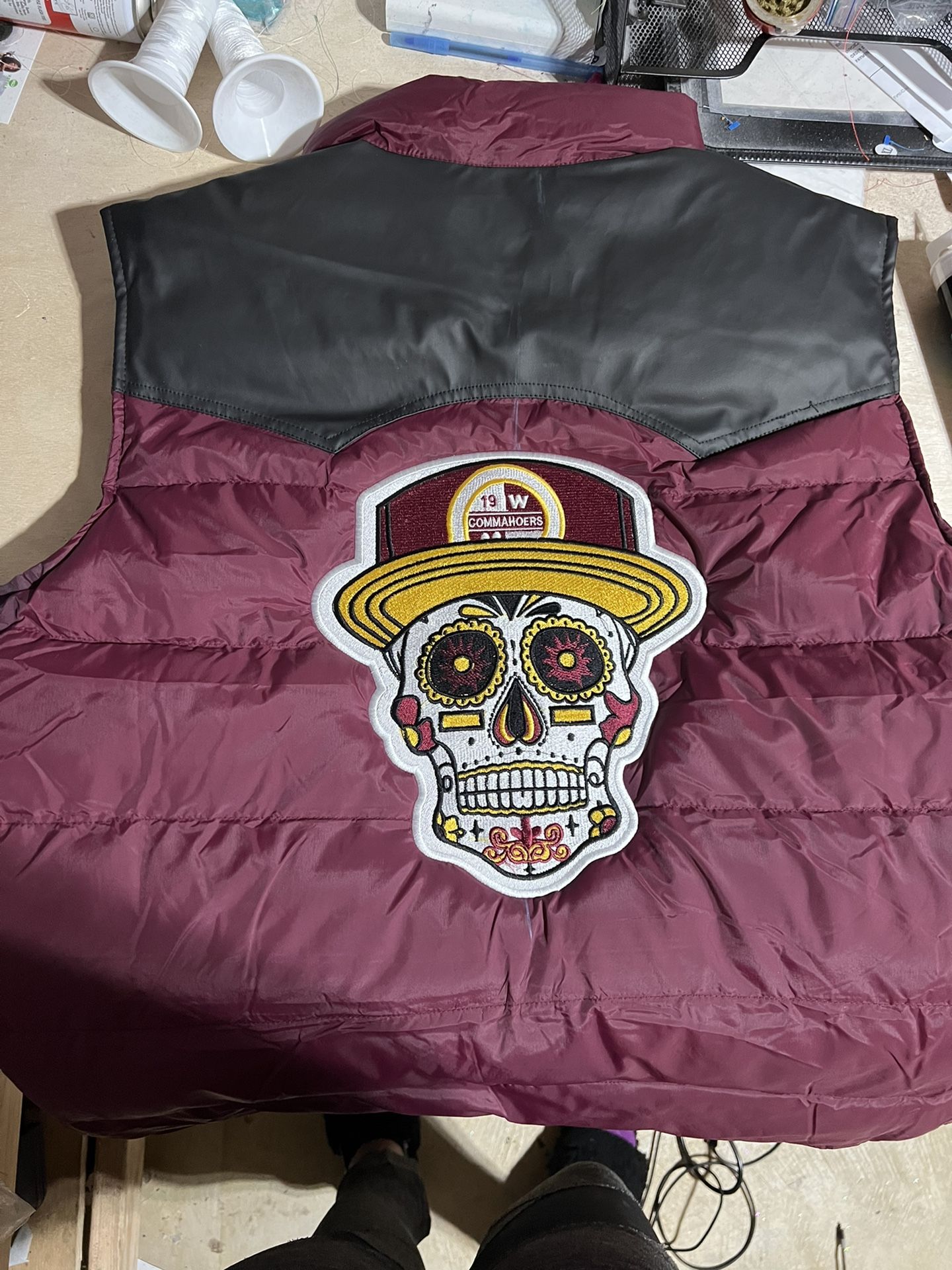 Custom Embriodered Puffer Vests