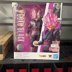 S.H. Figuarts Dragon Ball Goku Black Super Saiyan Rose Action Figure