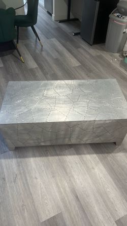 metal coffee table