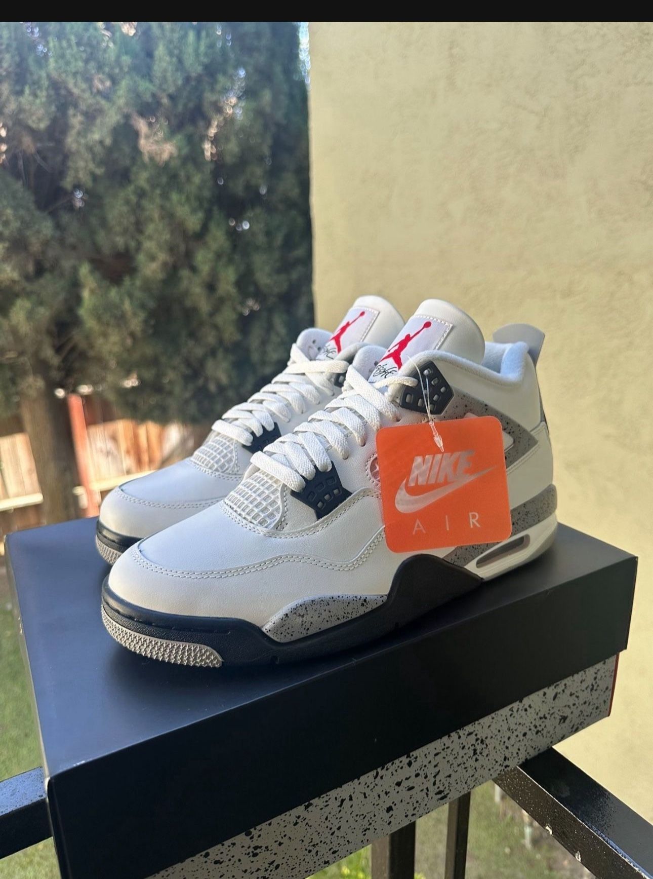 Jordan 4 White Cement Size 10.5 