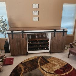 Wine And Liquor Cabinet 