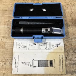 Salt Salinity Seawater Marine Aquarium Portable Optical Refractometer Kit