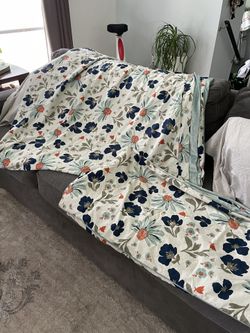 King Size Duvet Cover With Shams 