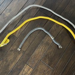 Gas connector for gas range