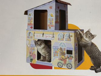 boots in barkly house cat scratcher