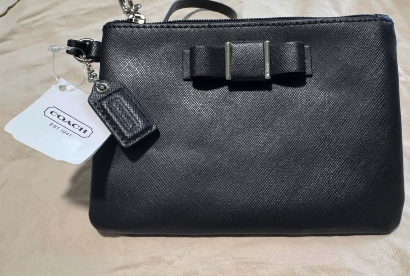 DARCY BOW SMALL WRISTLET SILVER/BLACK