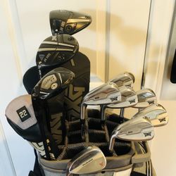 PXG Left Handed Golf Set Irons 5-PW, SW with Steel Shafts, PXG 0311 XF Gen 6 Driver