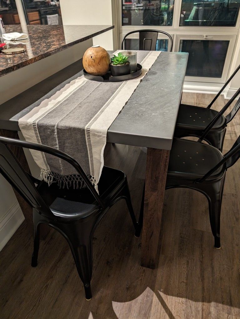 48" Crate & Barrel "Galvin" Dining Table