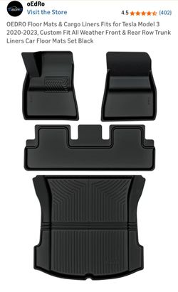 Tesla Model 3 Floor Liners
