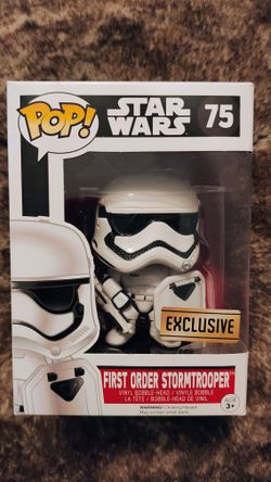 Star Wars Funko Pop First Order Stormtrooper Exclusive Edition