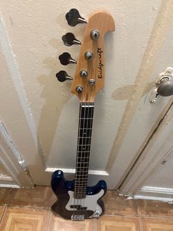 MR2 speakers and bridgecraft 4 string bass guitar