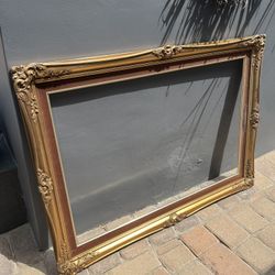 Baroque/Rococo Style Ornate Gold Gilded Frame 2ftx3ft
