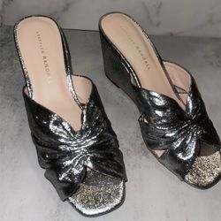 LOEFFLER RANDALL Sonya Cinched Wedge Size 7  Brand New