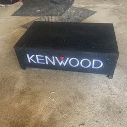Kenwood Speaker Box 