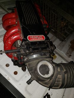 tune port injection intake manifold and injectors complete