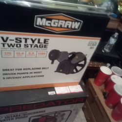 McGraw Cast Iron Air Compressor Pump