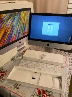 Brand New Open Box 2017 Apple iMac 21.5-inch 4k Retina 3GHz i5 Processor 8gb Ram 1tb - Never Used - Complete Set With Box