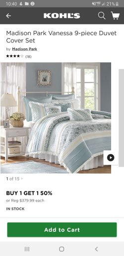 Cal king duvet cover