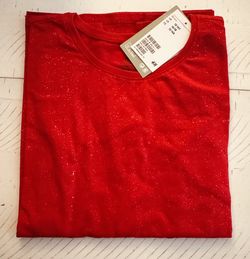 (NEW) Red Long Sleeve (16/18T)