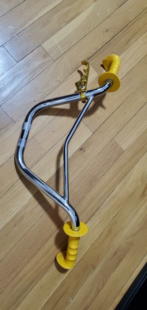 Rare OLDSCHOOL  BMX Cycle Pro Lightweight Chrome Handle Bars