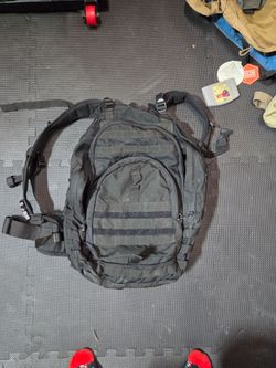 Valkor Tactical Warhorse Black 3-Day Assault Pack MOLLE Backpack