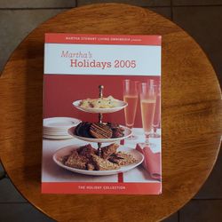 Martha Stewart Living 3 DVD Set Martha's Holidays 2005