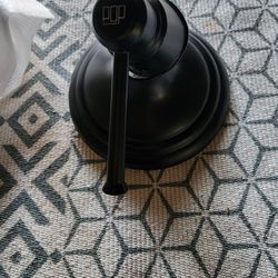 POP SANITARYWARE Matte Black Shower Faucet Set Bathroom Rainfall Shower 6201-7b 