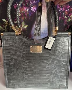 Bebe Bags Bebe Natalie Crocc