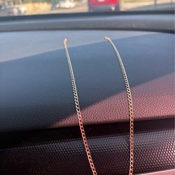 14K Curb Style Chain