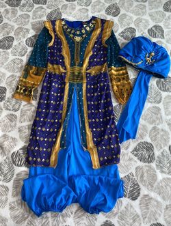 Disney Aladdin Genie Classic Costume medium 7-8
