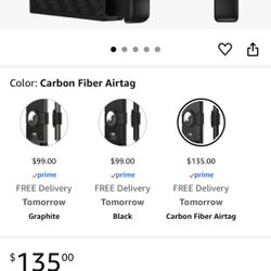 Ekster Carbon Fiber AirTag Wallet for Men with Multitool Included