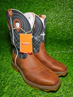 TWISTED X MEN'S WATERPROOF COMPOSITE TOE WORK BOOT 10.5EE