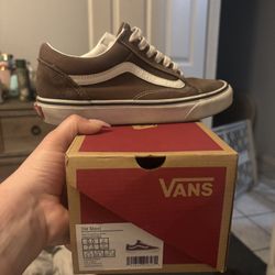 Dark Brown Vans