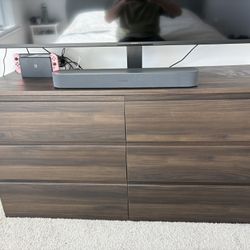 6 drawer dresser - large storage