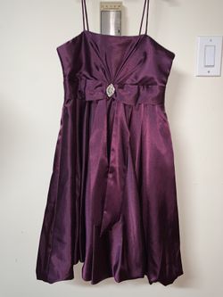 Purple Bubble Dress