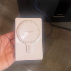 Mac Safe portable battery.