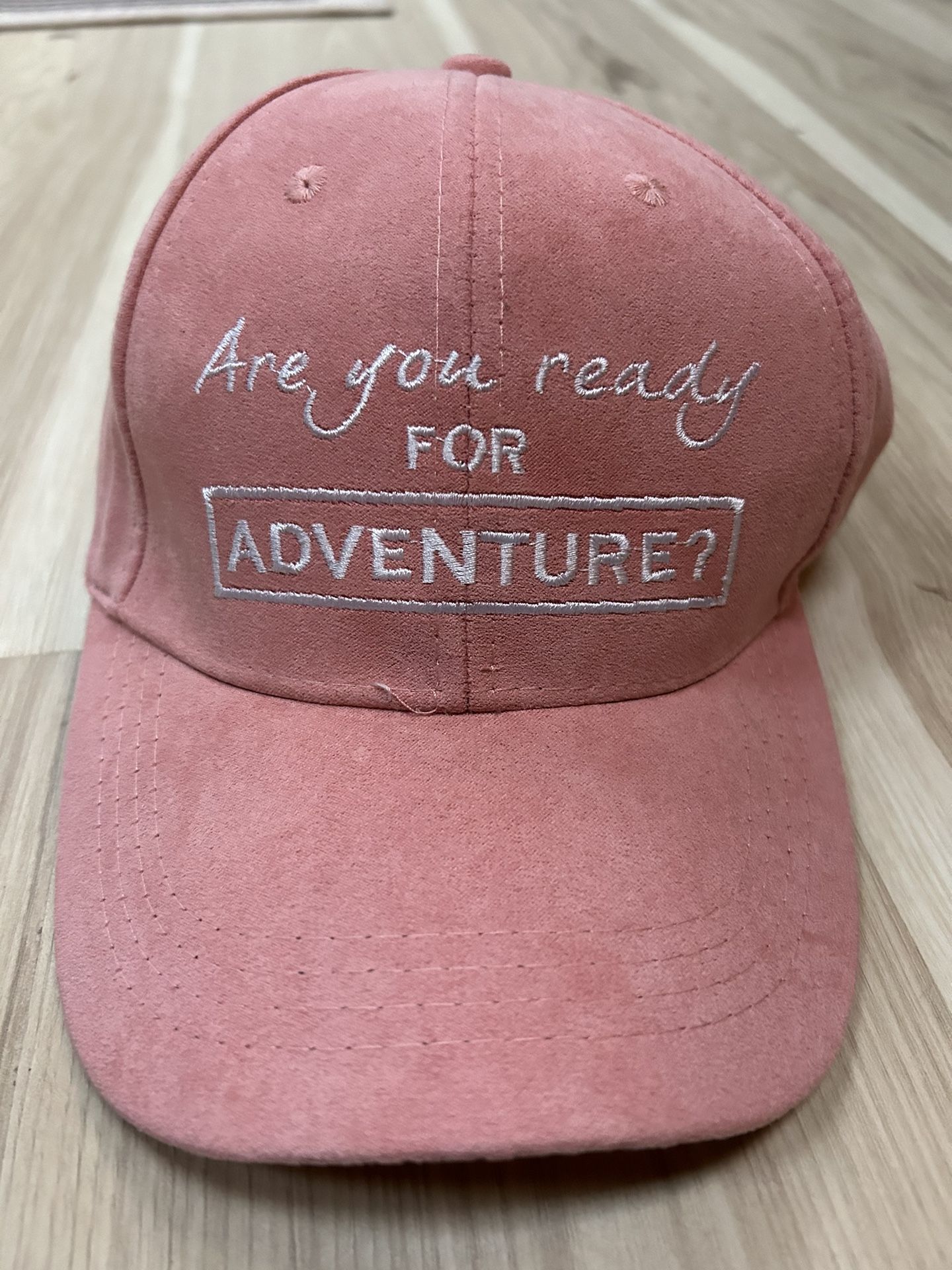 NWT Suede Adventure Adjustable Baseball Hat