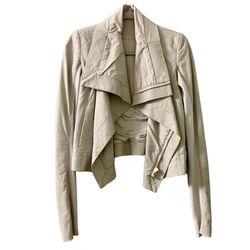 Rick Owens Leather Jacket